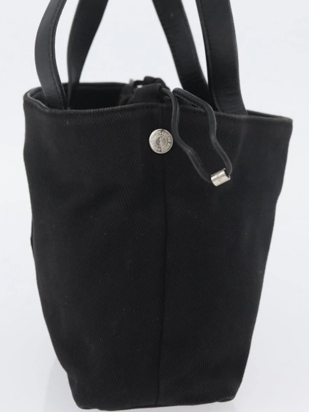 SAINT LAURENT Hand Bag Canvas Black Auth BA11425A - Picture 4 of 15